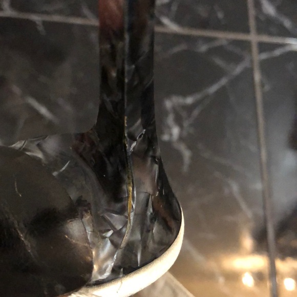 Calvin Klein Swarovski studded silver strap heels - Picture 15 of 15